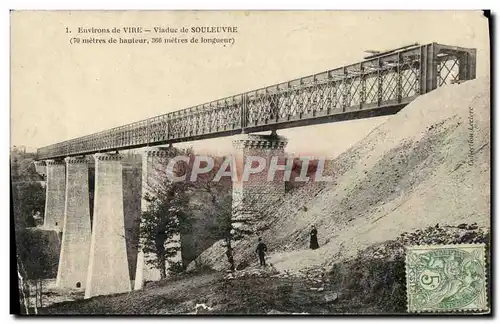 Ansichtskarte AK Environs de Vire Viaduc de Souleuvre