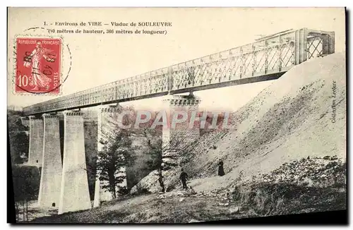 Cartes postales Environs de Vire Viaduc de Souleuvre