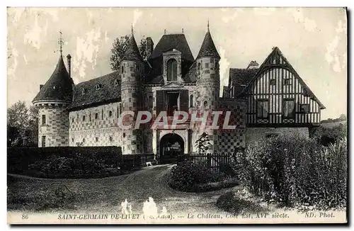 Cartes postales Saint Germain De Livet Le Chateau