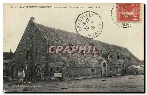 Cartes postales Saint Pierre Sur Dives Les Halles