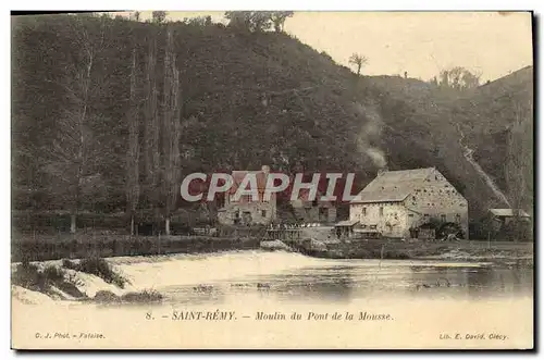 Ansichtskarte AK Saint Remy Moulin du Pont de la Mousse