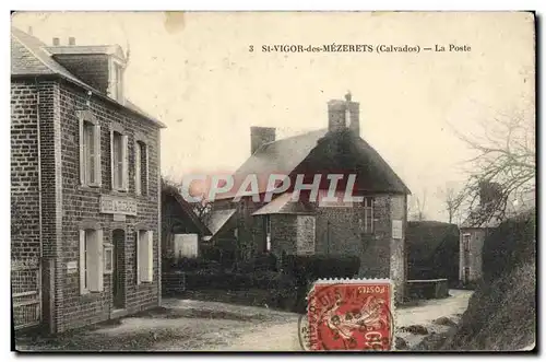 Cartes postales St Vigor des Mezerets La Poste