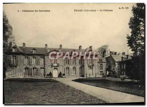 Cartes postales Thaon Le Chateau Chateaux du Calvados