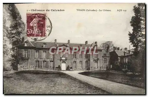 Ansichtskarte AK Thaon Le Chateau Chateaux du Calvados