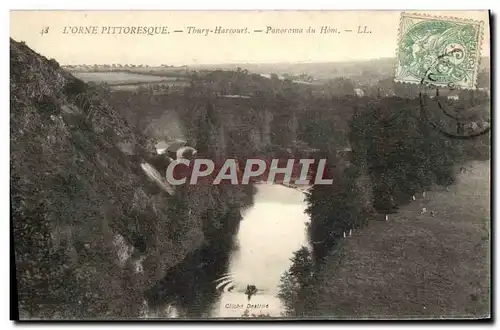 Cartes postales Thury Harcourt Panorama du Hom