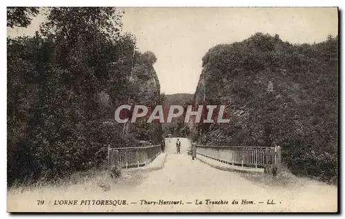 Cartes postales Thury Harcourt La Tranchee du Hom