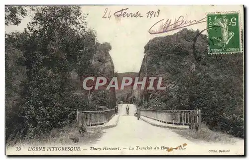 Cartes postales Thury Harcourt La Tranchee du Hom