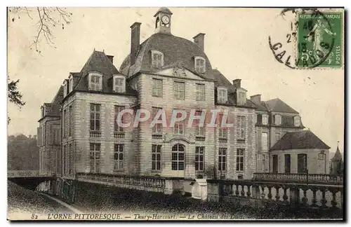 Cartes postales Thury Harcourt Panorama Le Chateau des ducs