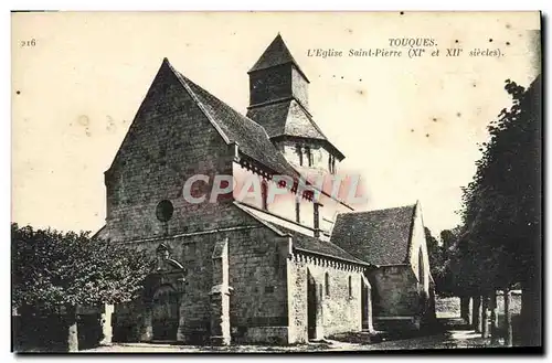 Cartes postales Touques L'Eglise Saint Pierre