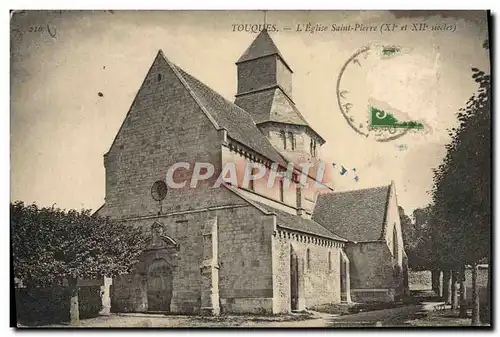 Cartes postales Touques L&#39Eglise Saint Pierre