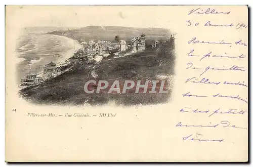 Cartes postales Villers Sur Mer Vue generale