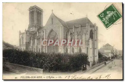 Cartes postales Villers Sur Mer L&#39Eglise