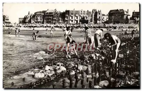 Moderne Karte Villers Sur Mer La Plage