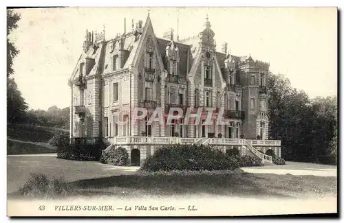 Ansichtskarte AK Villers Sur Mer La Villa San Carlo