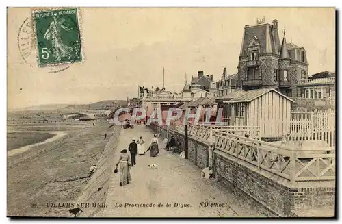 Cartes postales Villers Sur Mer La Promenade de la Digue