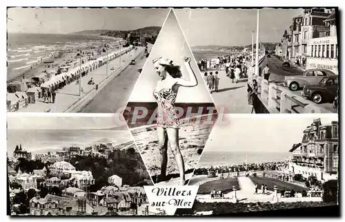 Cartes postales moderne Villers Sur Mer La plage Avenue de la Republique Vue generale