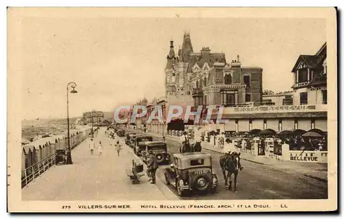 Cartes postales Villers Sur Mer Hotel Bellevue Cheval