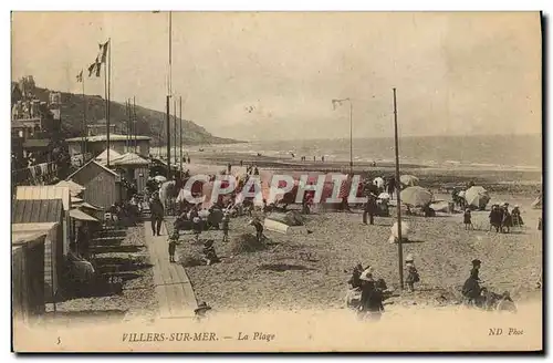 Cartes postales Villers Sur Mer La Plage