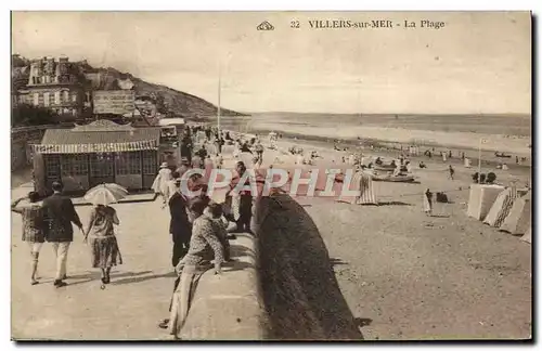 Cartes postales Villers sur Mer La Plage