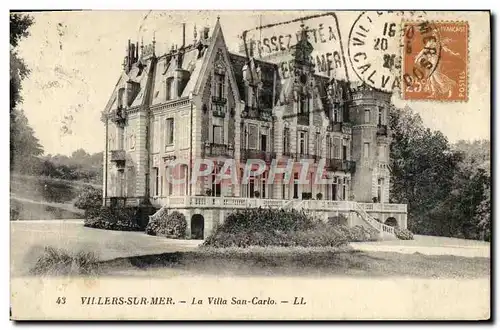 Cartes postales Villers sur Mer La Villa San Carlo