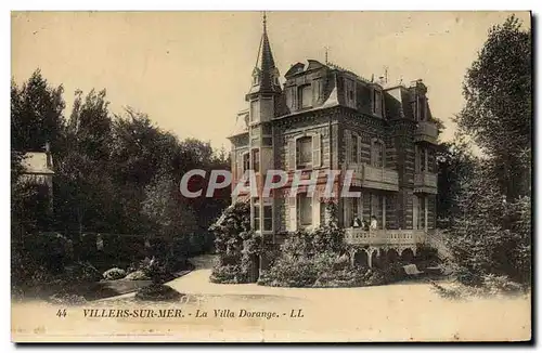 Ansichtskarte AK Villers sur Mer La Villa Dorange