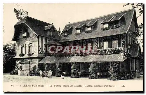 Cartes postales Villers sur Mer La ferme Marie Antoinette