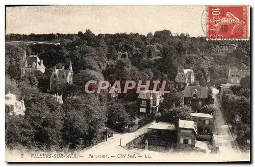 Cartes postales Villers Sur Mer Panorama Cote Sud