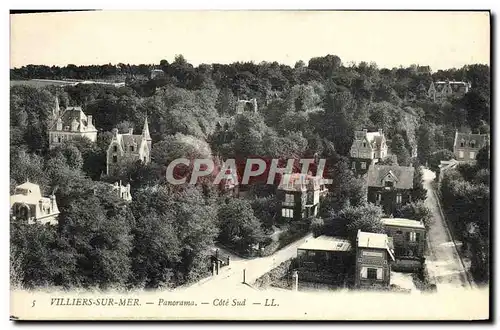 Ansichtskarte AK Villers Sur Mer Panorama Cote Sud