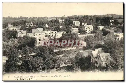 Cartes postales Villers Sur Mer Panorama Cote Est