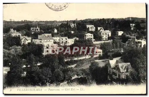 Cartes postales Villers Sur Mer Panorama Cote Est