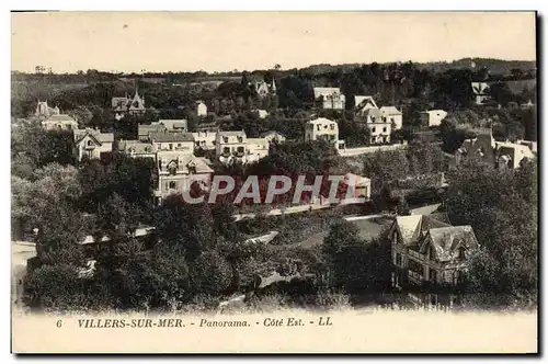 Cartes postales Villers Sur Mer Panorama Cote Est