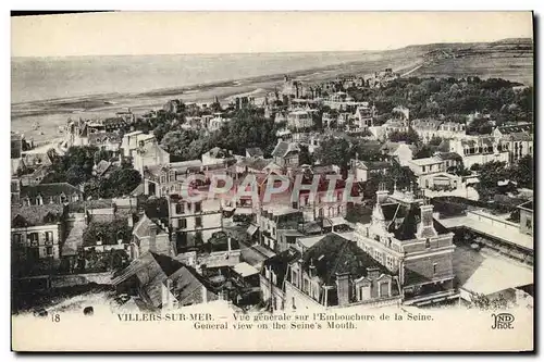 Cartes postales Villers Sur Mer Vue Generale Sur l&#39Embouchure de la Seine