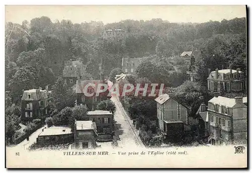 Cartes postales Villers Sur Mer Vue Prise de L&#39Eglise