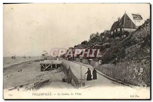 Cartes postales Villerville Le Casino les Villas