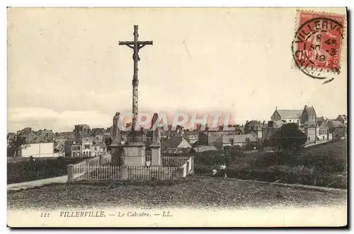 Ansichtskarte AK Villerville Le Calvaire