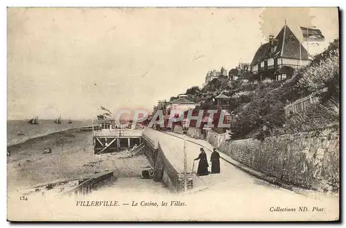 Cartes postales Villerville Le Casino les Villas