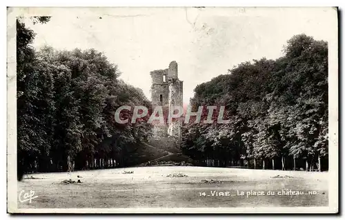 Cartes postales Vire La Place du Chateau