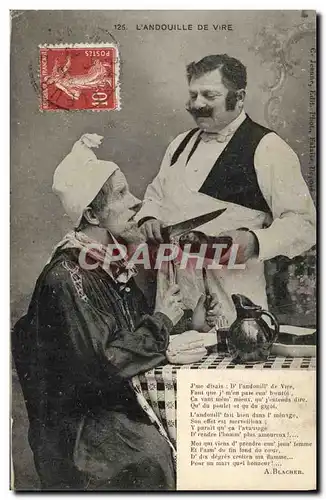 Cartes postales Vire L'Andouille Folklore Costume