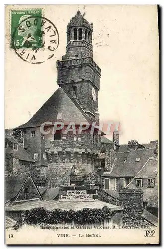 Cartes postales Vire Le Beffroi