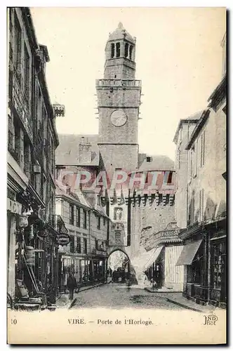 Cartes postales Vire Porte de L&#39Horloge