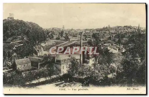 Cartes postales Vire Vue Generale