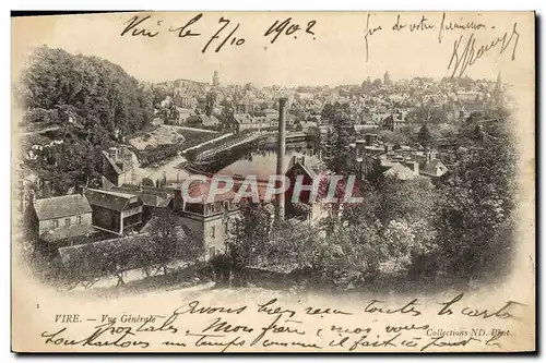 Cartes postales Vire Vue Generale