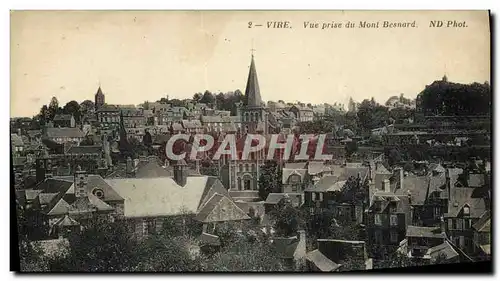 Cartes postales Vire Vue Prise du Mont Besnard