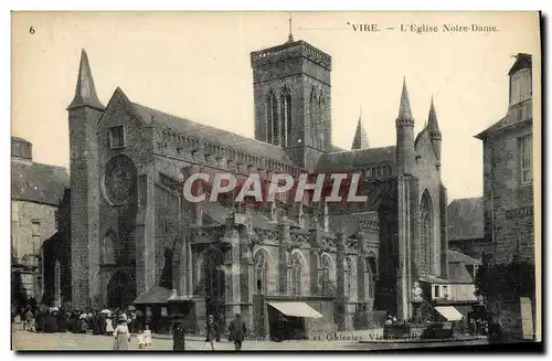 Cartes postales Vire L'Eglise Notre Dame