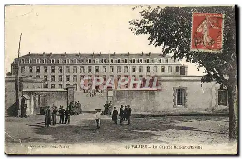Cartes postales Falaise La Caserne Damont D'Urville Militaria