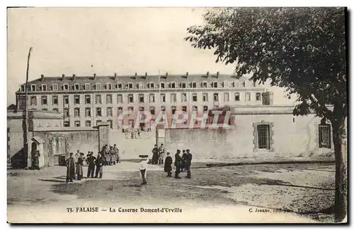 Cartes postales Falaise La Caserne Dumont d'Urville Militaria