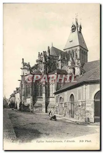Cartes postales Falaise Eglise Saint Gervais L'Abside