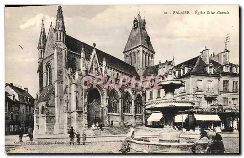 Ansichtskarte AK Falaise Eglise Saint Gervais