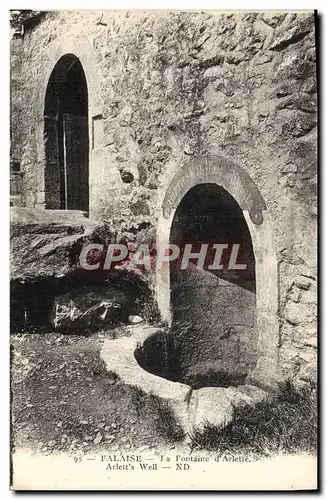 Cartes postales Falaise La Fontaine d'Arlette
