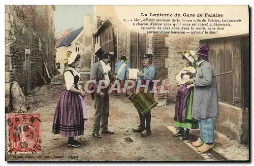 Cartes postales Falaise La Lanterne du Gars de Falaise Folklore Costume